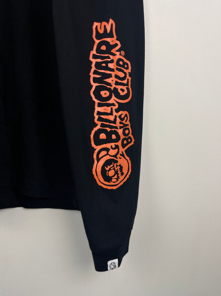 Billionaire Boys Club Halloween Skull Black Long Sleeve