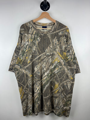 Vintage 90s Shadow Branch Real Tree Camo Tee