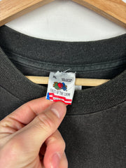 Vintage 90s Washington DC Art Black Tee