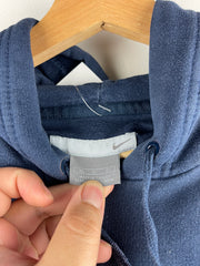 Vintage Nike Mini Swoosh Navy Hoodie