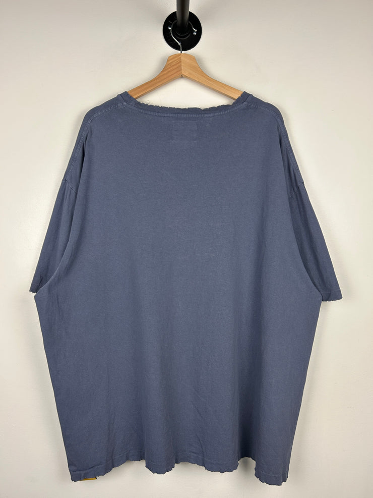 Gallery Dept. Logo Hand Painted Faded Navy Tee