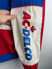 Vintage 90s AC Delco Racing Blue & Red Jacket