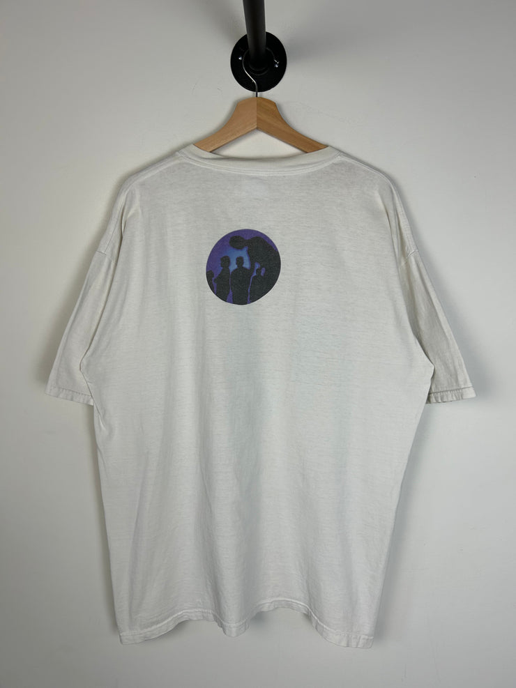 Vintage 2000 The Tragically Hip In Violet Light White Tee