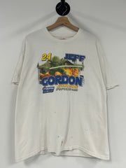 Vintage Nascar Star Wars Jeff Gordon White Tee