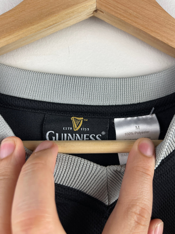 Vintage Guinness Beer Black Hockey Jersey