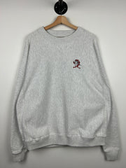 Vintage 90s Ohio State Taz Grey Crewneck