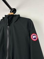 Canada Goose Riverhead Black Shell Hooded Jacket