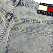 Vintage Tommy Hilfiger Baggy Blue Denim Shorts