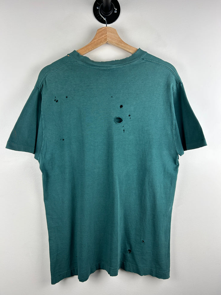 Vintage 90s NFL Pro Player Philadelphia Eagles Distressed Green Tee
