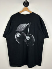 Stussy 8 Ball Cherries Black Tee