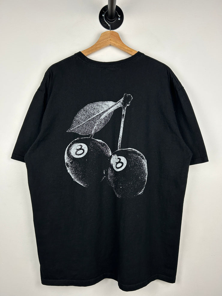 Stussy 8 Ball Cherries Black Tee