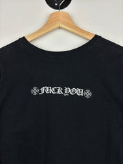 Chrome Hearts F*ck You T-Bar Black Tee