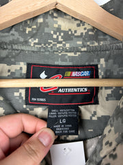 Vintage Nascar Chase Dale Jr National Guard Digital Camo Racing Jacket
