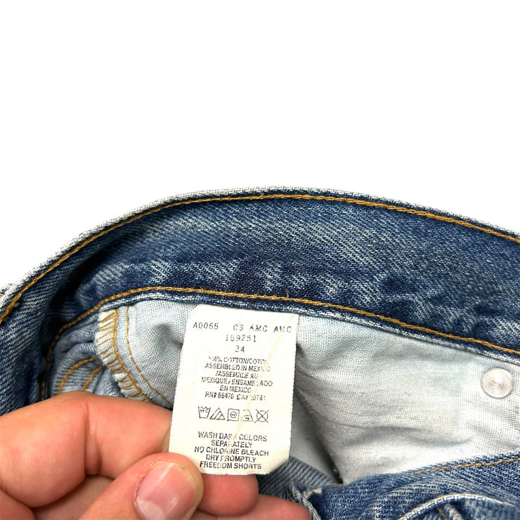 Vintage Tommy Hilfiger Blue Denim Baggy Shorts