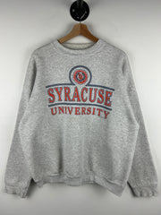 Vintage 90s Syracuse University Grey Crewneck