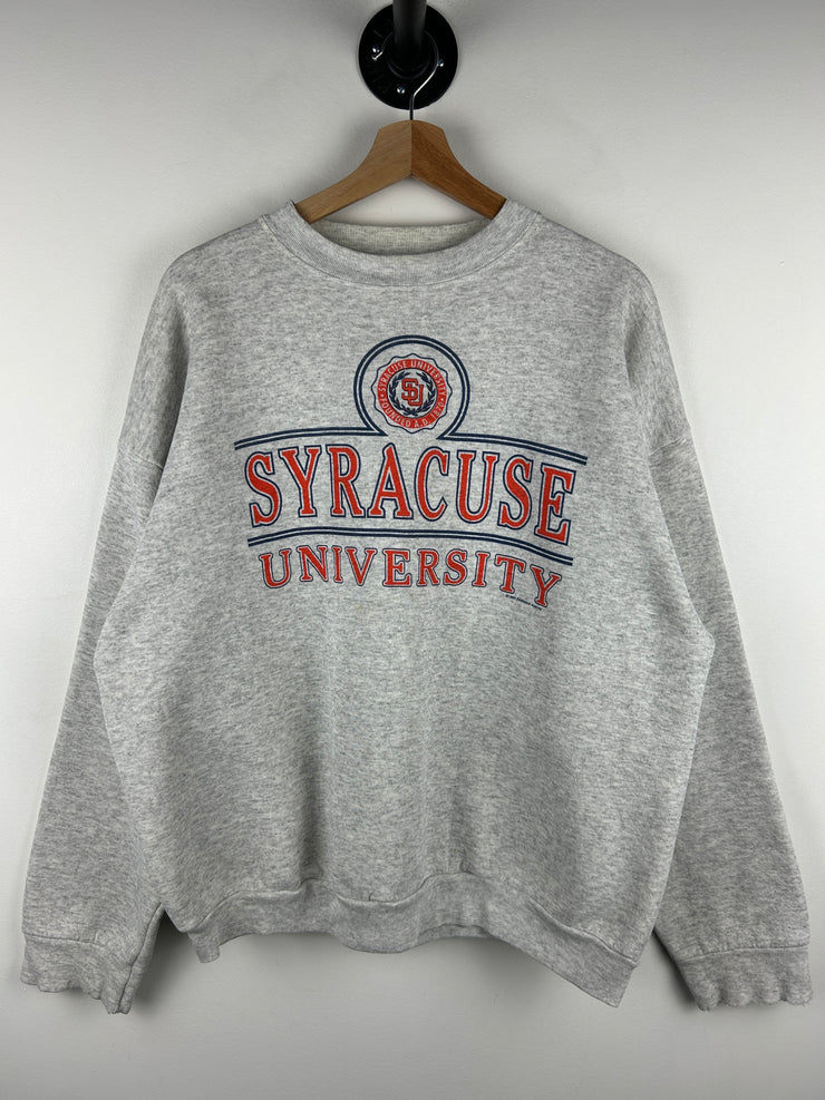 Vintage 90s Syracuse University Grey Crewneck