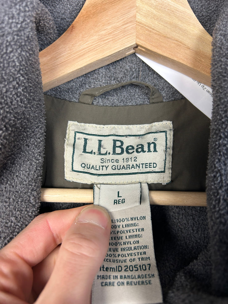 Vintage L.L.Bean Zip Up Olive Jacket