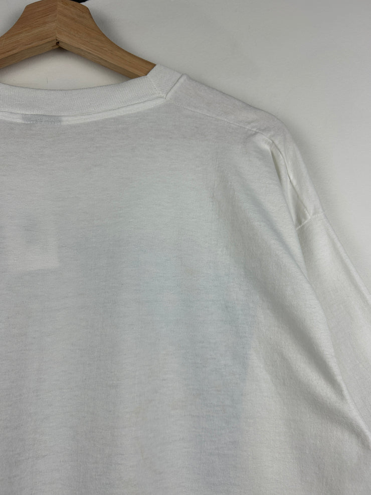 Vintage 90s USA Country Festival White Tee