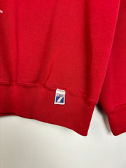 Vintage 90's Logo 7 Chicago Bulls Red Crewneck