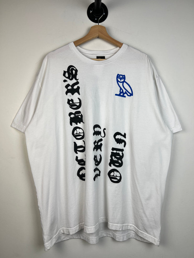 OVO Skeleton Dice White Tee