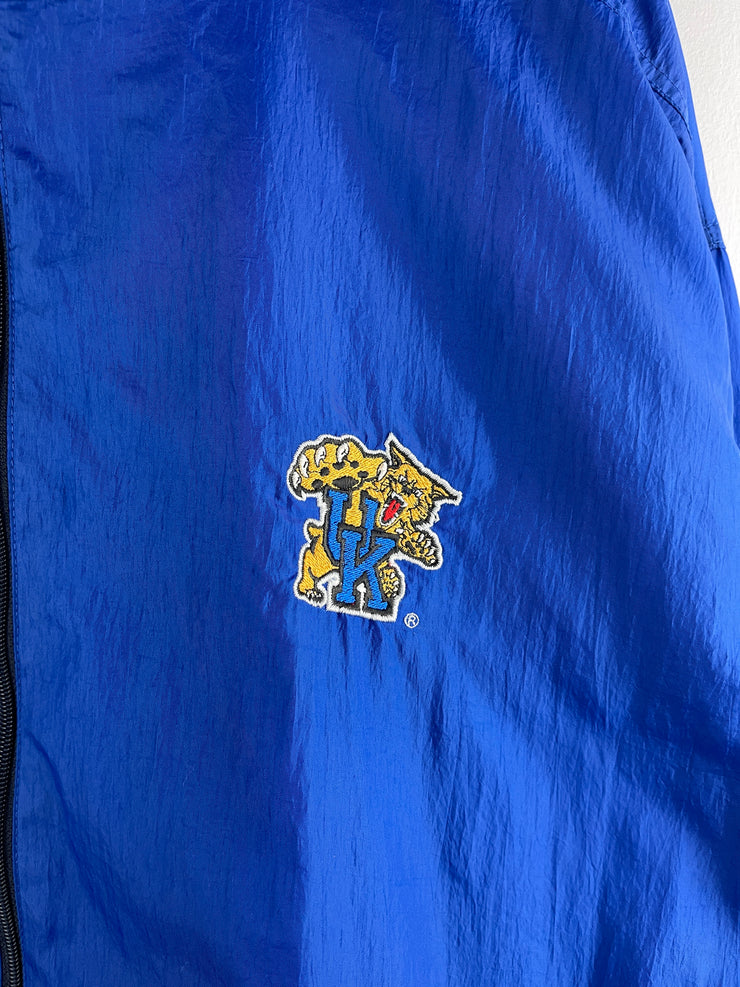 Vintage 90s Logo 7 Kentucky Wildcats Blue Windbreaker