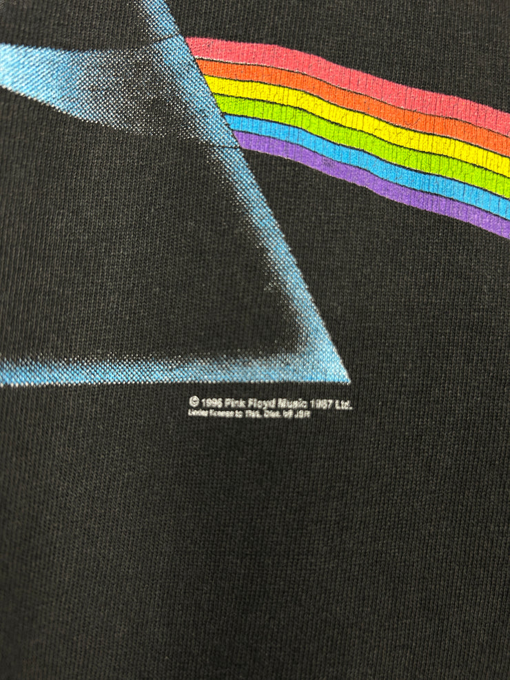 Vintage 90s Pink Floyd Dark Side Of The Moon Black Tee