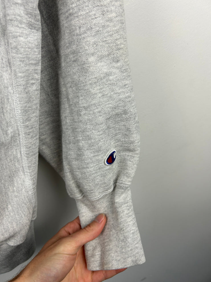 Vintage 90s Champion Reverse Weave A1 Steak Sauce Grey Crewneck