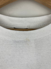 Vintage 90s Big Johnson Army Drop Em Soldier White Tee