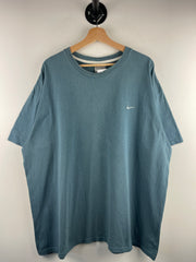 Vintage Nike Mini Swoosh Steel Blue Tee