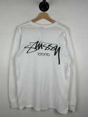 Stussy Toronto White Long Sleeve