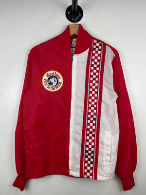 Vintage 80s Marlboro Racing First In The World Red Windbreaker