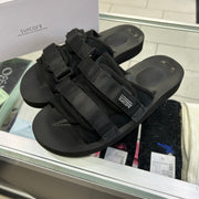 Suicoke Moto Black Slides