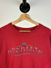 Vintage Harley Davidson Milwaukee Red Tee