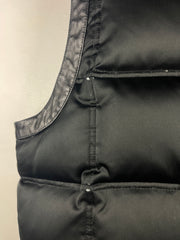 MCM Black Down Filled Puffer Vest