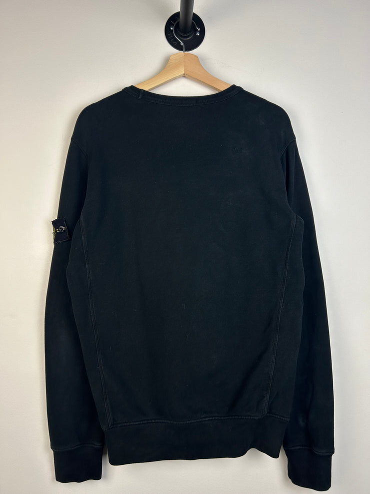 Stone Island Black Crewneck