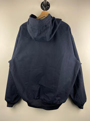 Carhartt Active Navy Hooded Work Jacket