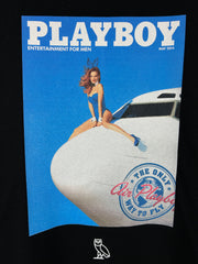 OVO X Playboy Air Playboy Black Tee