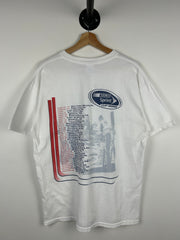 Vintage Nascar All State 400 White Tee