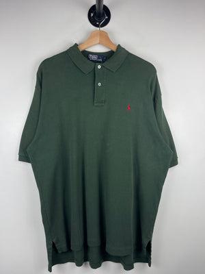 Vintage 90s Polo Ralph Lauren Green Polo Shirt