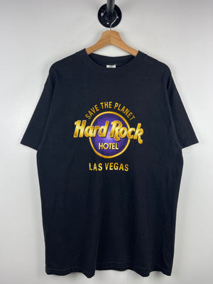 Vintage 90s Hard Rock Café Las Vegas Black Tee