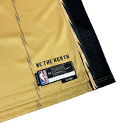 OVO NBA Toronto Raptors City Edition West End Gold Basketball Jersey