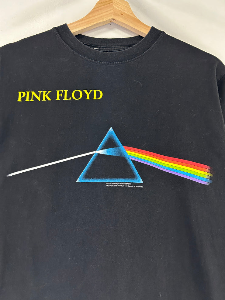 Vintage 2001 Pink Floyd Dark Side Of The Moon Black Tee