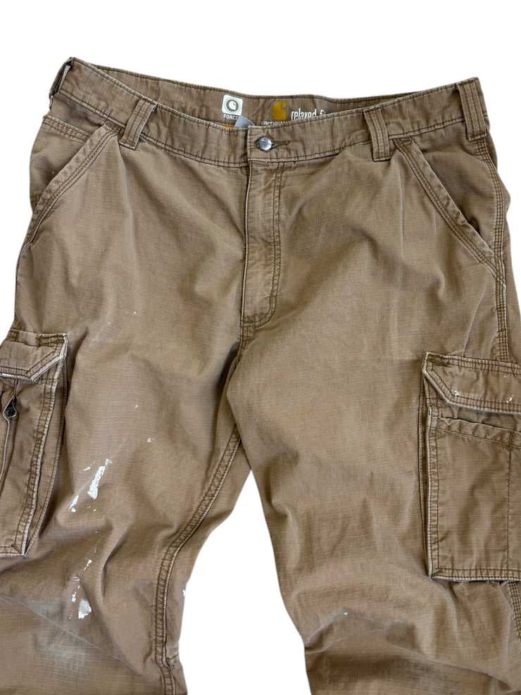 Vintage Carhartt Beige Cargo Work Pants