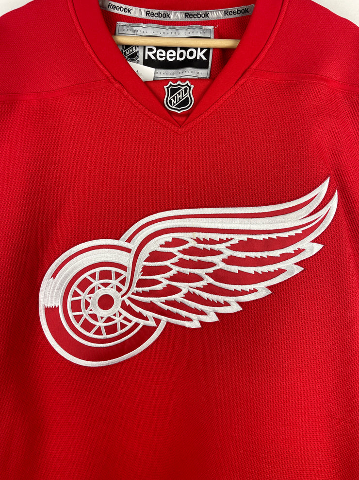 Vintage NHL Reebok Detroit Red Wings Red Hockey Jersey