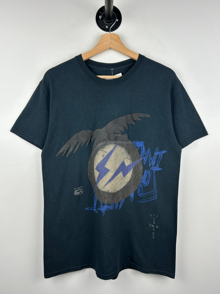 Travis Scott Cactus Jack Fragment Washed Black Tee