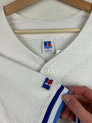 Vintage 80s MLB Russell Athletic Toronto Blue Jays White Baseball Jersey