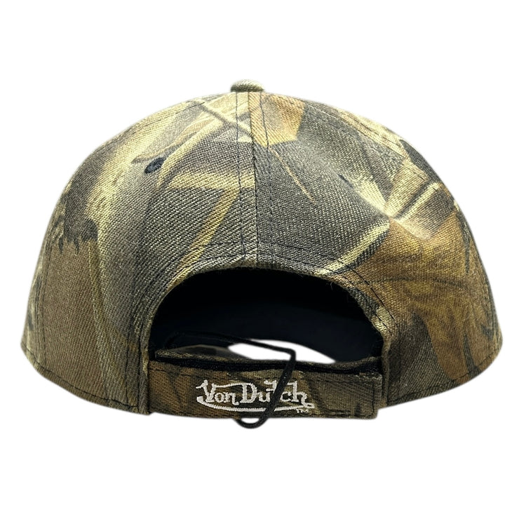 Von Dutch Real Tree Camo Strapback Hat