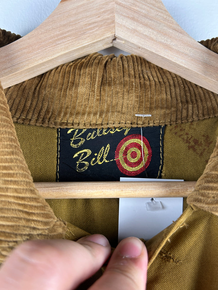 Vintage 50s Bullseye Bill Water Repellent True Vintage Brown Canvas Hunting Jacket