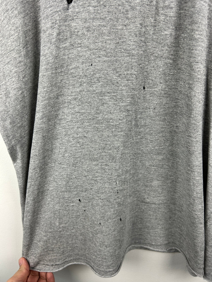 Vintage 90s NFL Philadelphia Eagles Distressed Grey Tee