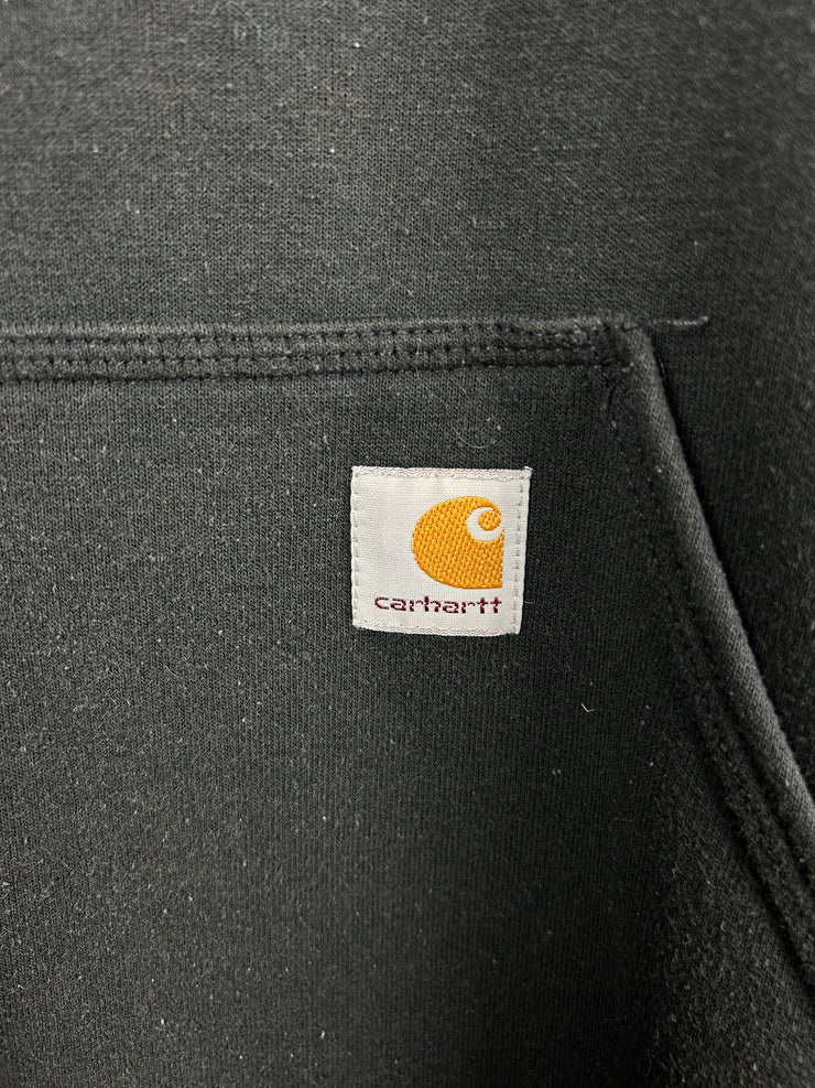 Vintage Carhartt Spellout Black Hoodie